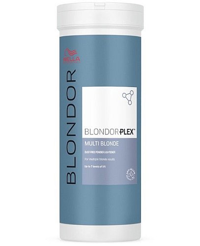 Пудра обесцвечивающая, без образования пыли - Wella Professionals Blondor Plex 400 мл