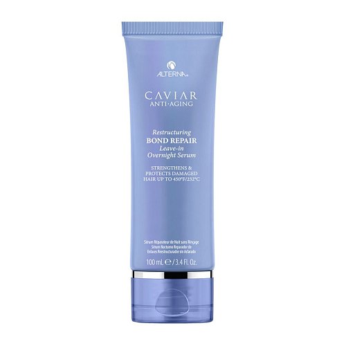 Регенерирующая ночная сыворотка для омоложения волос - (Alterna Caviar Anti-Aging Restructuring Bond Repair Leave-In Overnight Serum)
