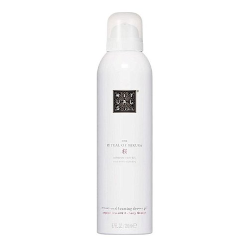 Гель-пена для душа - Ritual of Ayurveda Foaming Shower Gel Rice Milk & Cherry Blossom