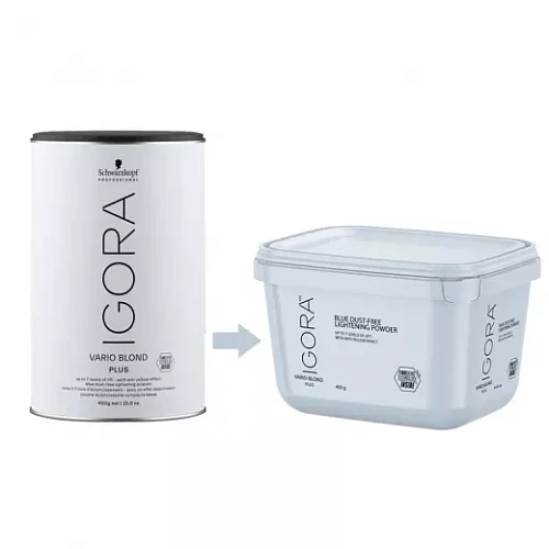 Осветляющий порошок для волос - Schwarzkopf Professional Igora Vario Blond Plus