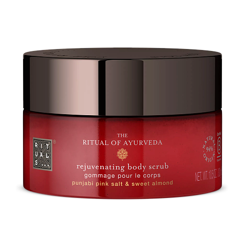 Скраб для тела - Ritual of Ayurveda Rejuvenating Body Scrub Panjabi Pink Salt & Sweet Almond