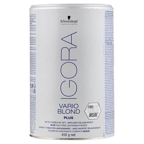 Осветляющий порошок для волос - Schwarzkopf Professional Igora Vario Blond Plus