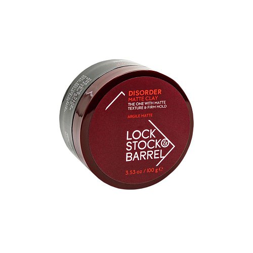 Глина для волос жесткая матовая - LockStock&Barrel Disorder Matte Clay