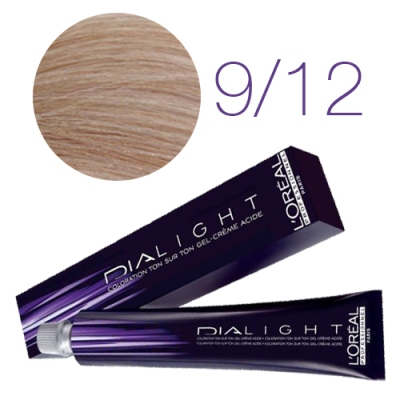 Краска для волос - L'OREAL DIA Light 9.12 (Холодный перламутровый)