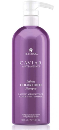 Шампунь-ламинирование для окрашенных волос с комплексом фиксации цвета - (Alterna Caviar Anti-Aging Infinite Color Hold Shampoo)