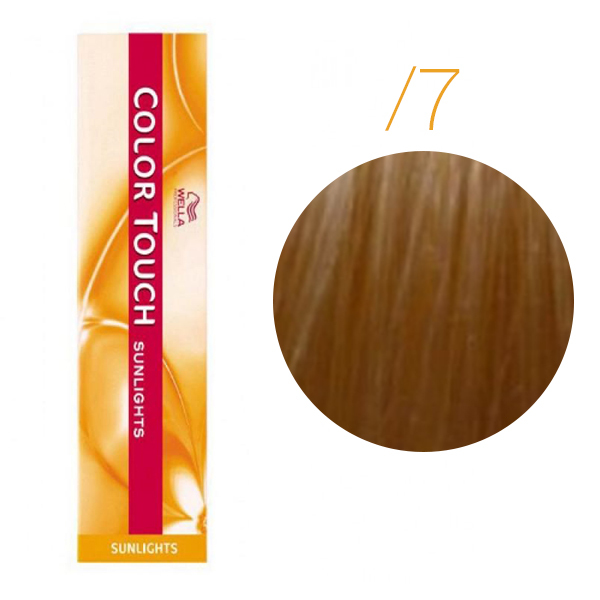 Тонирующая краска /7 Коричневый - Wella Professional Color Touch Sunlights /7 60 ml