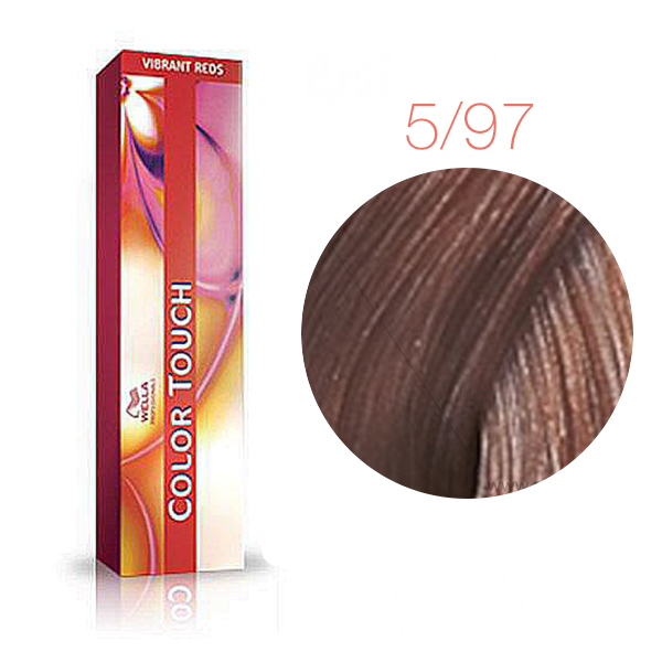 Тонирующая краска 5/97 Светло-коричневый сандре коричневый - Wella Professional Color Touch 5/97