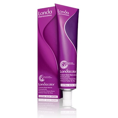 Стойкая крем-краска темный блонд натуральный - Londa Professional Londacolor Creme Extra Rich 6/ 60 мл