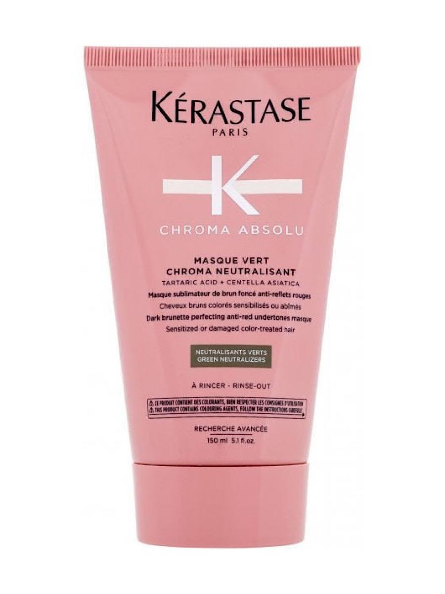 Маска для окрашенных волос - Kerastase Chroma Absolu Masque Vert Chroma Neutralisant