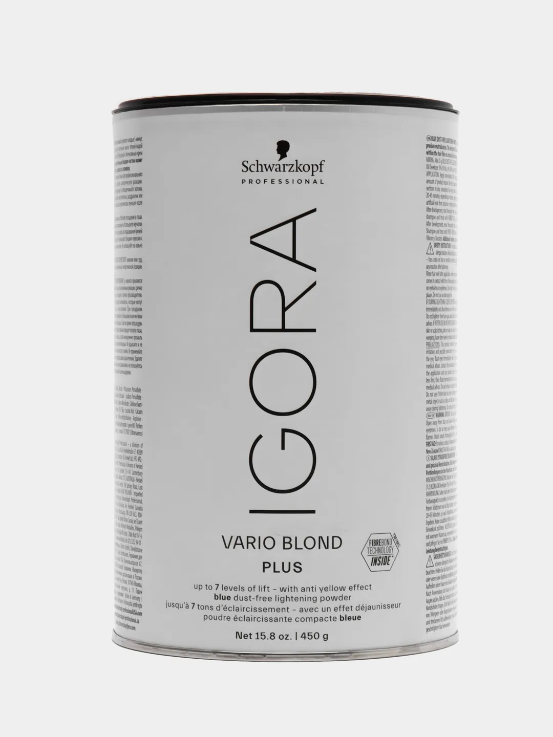 Осветляющий порошок для волос - Schwarzkopf Professional Igora Vario Blond Plus 450 г