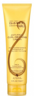 Крем полирующий для восстановления локонов - (Alterna Bamboo Smooth Curls Anti-Frizz Curl-Defining Cream)