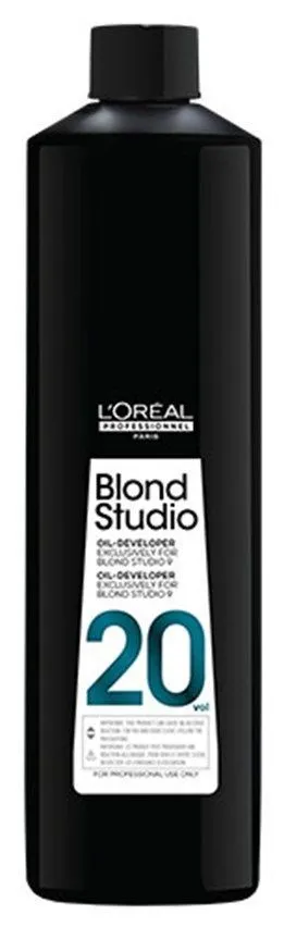 Олео - Оксидант для обесцвечивающей пудры - Loreal Professionnel Blond Studio 9 Oil Developer Volume 6% (20 Vol)
