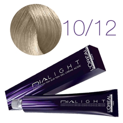 Краска для волос - L'OREAL DIA Light 10.12 (Молочный коктейль пепельно-перламутровый)