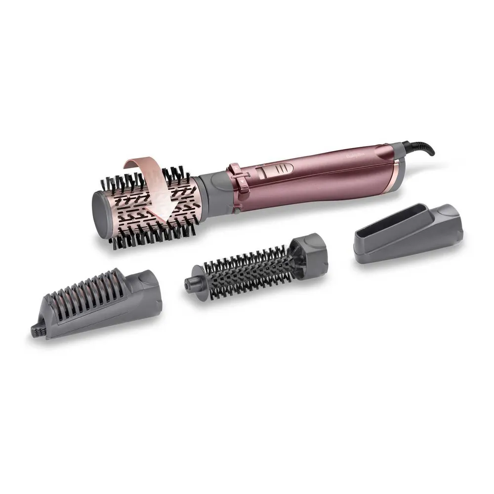 Фен-щетка для волос - BaByliss AS960E Beliss Big Hair 1000W Rose