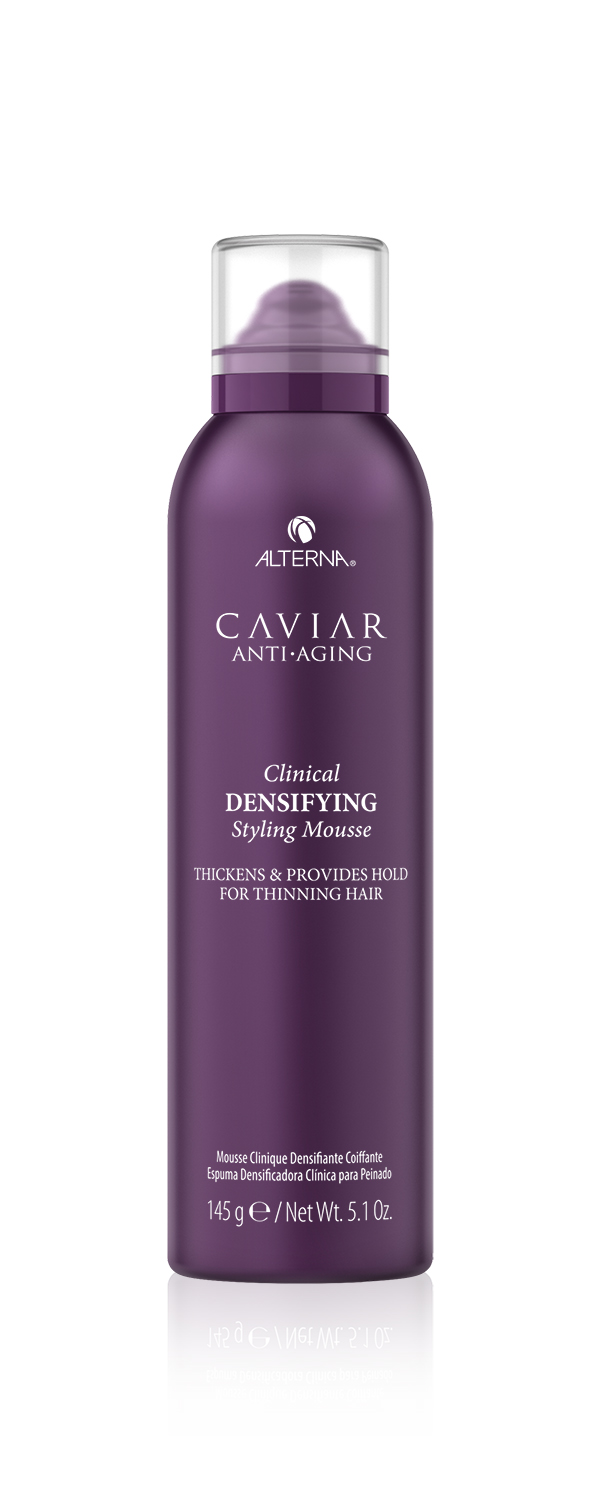 Мусс-детокс для уплотнения и роста волос с экстрактом красного клевера - (Alterna Caviar Anti-Aging Clinical Densifying Styling Mousse)
