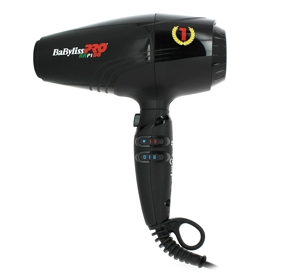 Профессиональный фен - BaByliss PRO BAB7000IE RapidoBlak2200W