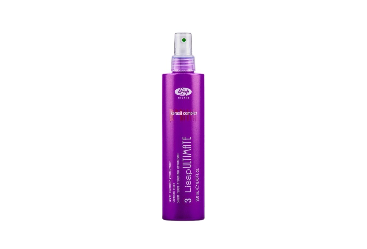 Спрей-флюид для выпрямления и термозащиты волос - Lisap Ultimate 3 Straight Fluid