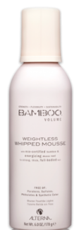 Мусс невесомый для придания объема волосам - (Alterna Bamboo Volume Weightless Whipped Mousse)