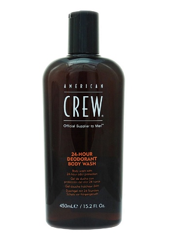 Гель для душа дезодорирующий - American Crew Classic 24-HOUR deodorant body wash