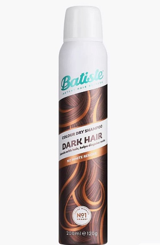 Сухой шампунь для брюнеток - Batiste Colour Dry Shampoo Dark Hair