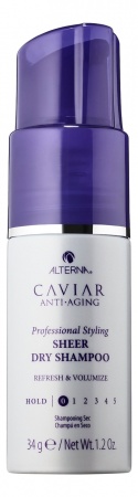 Сухой шампунь для волос с антивозрастным уходом - (Alterna Caviar Anti-Aging Professional Styling Sheer Dry Shampoo)