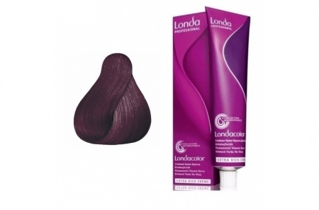 Стойкая крем-краска интенсивный фиолетовый микстон - Londa Professional Londacolor Creme Extra Rich 0/66 60 мл