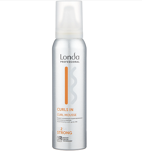 Мусс для кудрявых волос сильной фиксации - Londa Professional Curls In Mousse