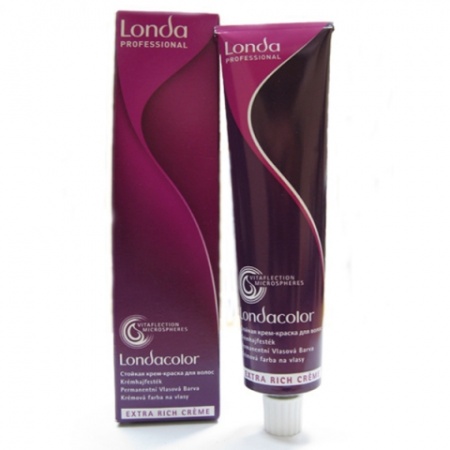 Стойкая крем-краска блонд пепельный - Londa Professional Londacolor Creme Extra Rich, 7/1 60 мл