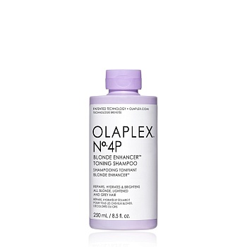 Шампунь тонирующий Система защиты для светлых волос - Olaplex No.4P Blonde Enhancer Toning Shampoo