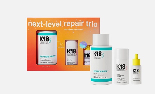 Праздничный набор «Трио для супер-восстановления волос» - K18 Holiday Next-Level Repair Trio