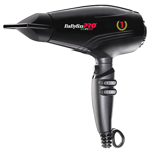 Профессиональный фен - BaByliss PRO BAB7000IE RapidoBlak2200W