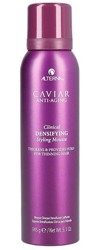 Мусс-детокс для уплотнения и роста волос с экстрактом красного клевера - (Alterna Caviar Anti-Aging Clinical Densifying Styling Mousse)