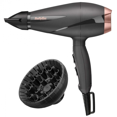 Фен для волос - BaByliss Smooth Pro 6709DE 2100W Grey/Rose