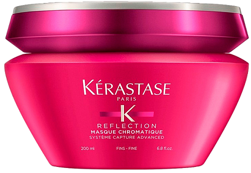 Маска для защиты тонких чувствительных окрашенных или мелированных волос - Kerastase Reflection Masque Chromatique Fine