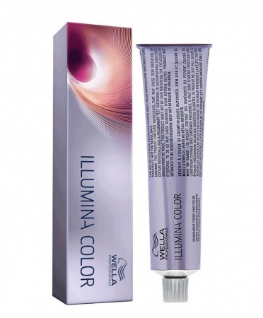 Стойкая крем-краска 4/ Коричневый - Wella Professional Illumina Color 4/ 60 ml