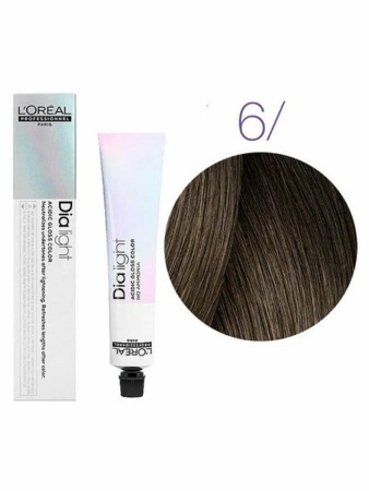 Краска для волос - L'OREAL DIA Light 6 (Темный блондин)