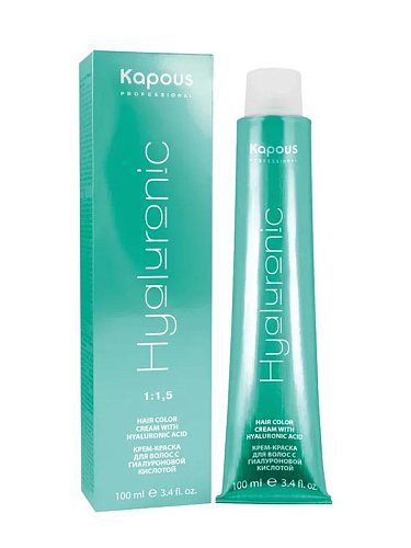 Крем-краска для волос с гиалуроновой кислотой - KAPOUS Hyaluronic Acid