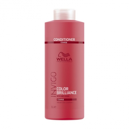 Бальзам - уход для защиты цвета окрашенных жестких волос - Wella Color Brilliance Vibrant Color Conditioner Coarse 1000 ml