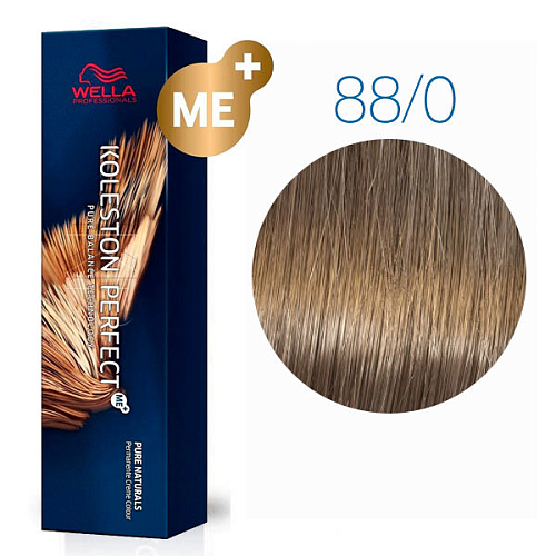 Стойкая крем-краска 88/0 Светлый блонд интенсивный натуральный - Wella Professional Koleston Perfect 88/0
