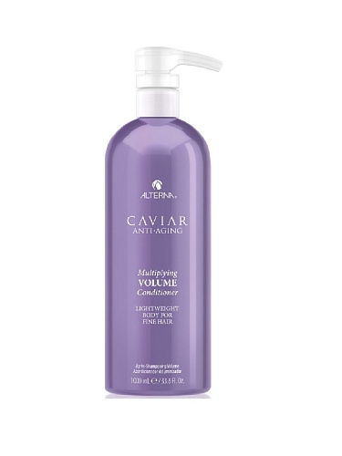 Кондиционер-лифтинг для объема и уплотнения волос с кератиновым комплексом - (Alterna Caviar Anti-Aging Multiplying Volume Conditioner)