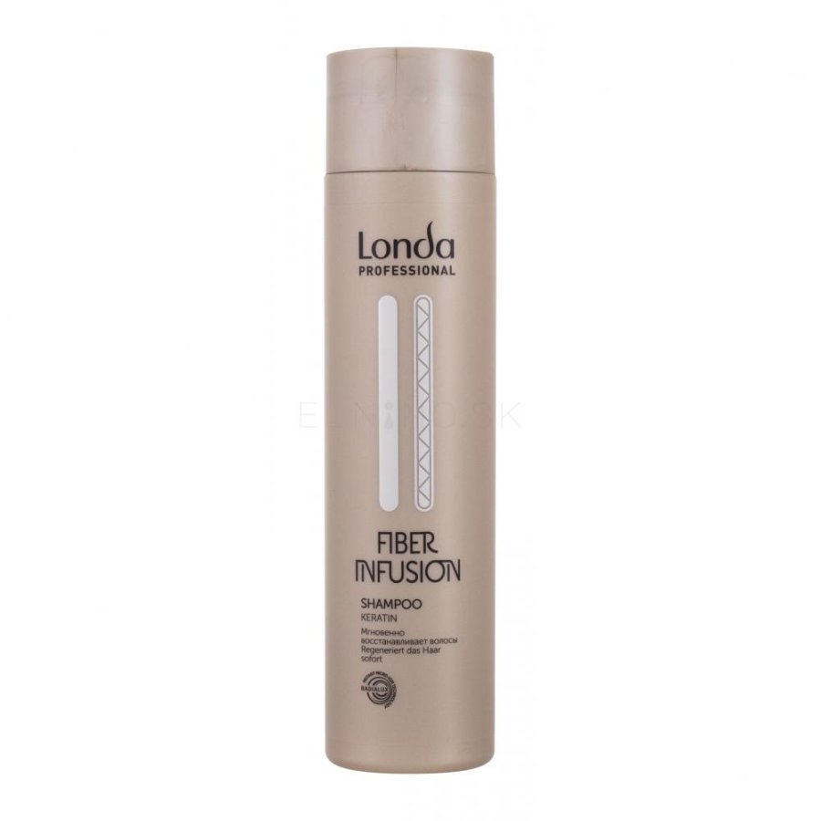 Шампунь для восстановления волос с кератином - Londa Professional Fiber Infusion Shampoo
