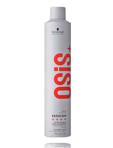 Лак для волос экстра сильной фиксации - Schwarzkopf Professional OSIS Session Extra Strong Hold Hairspray 