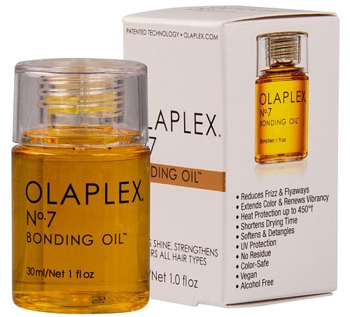 Восстанавливающее масло для укладки волос - Olaplex №7 Bonding Oil