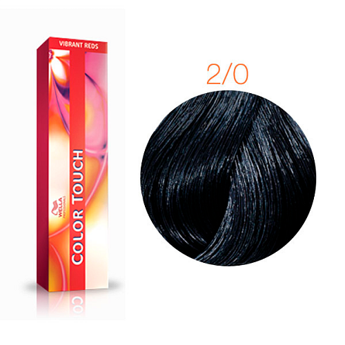 Тонирующая краска 2/0 Черный - Wella Professional Color Touch 2/0